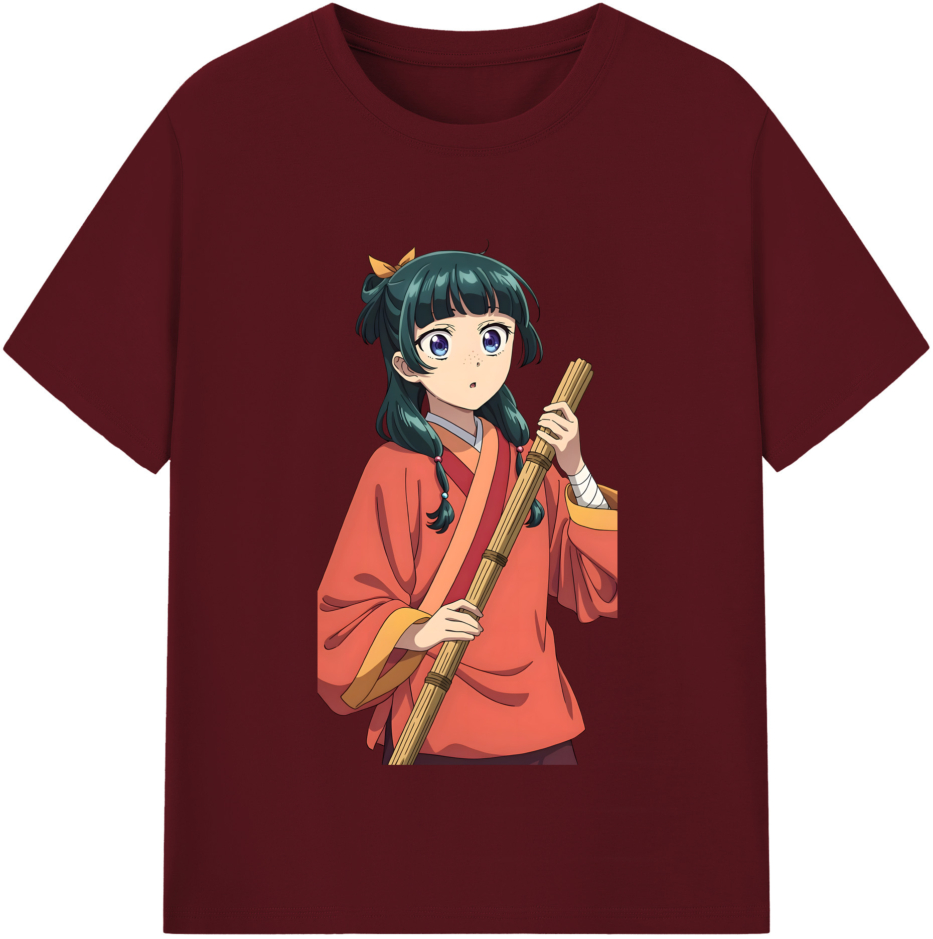 （画像用） 薬屋のひとりごと The Apothecary Diaries 綿100％半袖Tシャツ（フロントプリント）